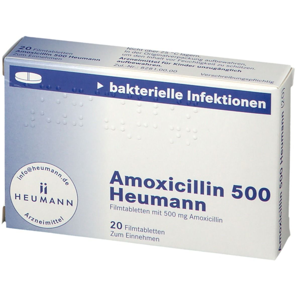 Amoxicillin 500 Heumann