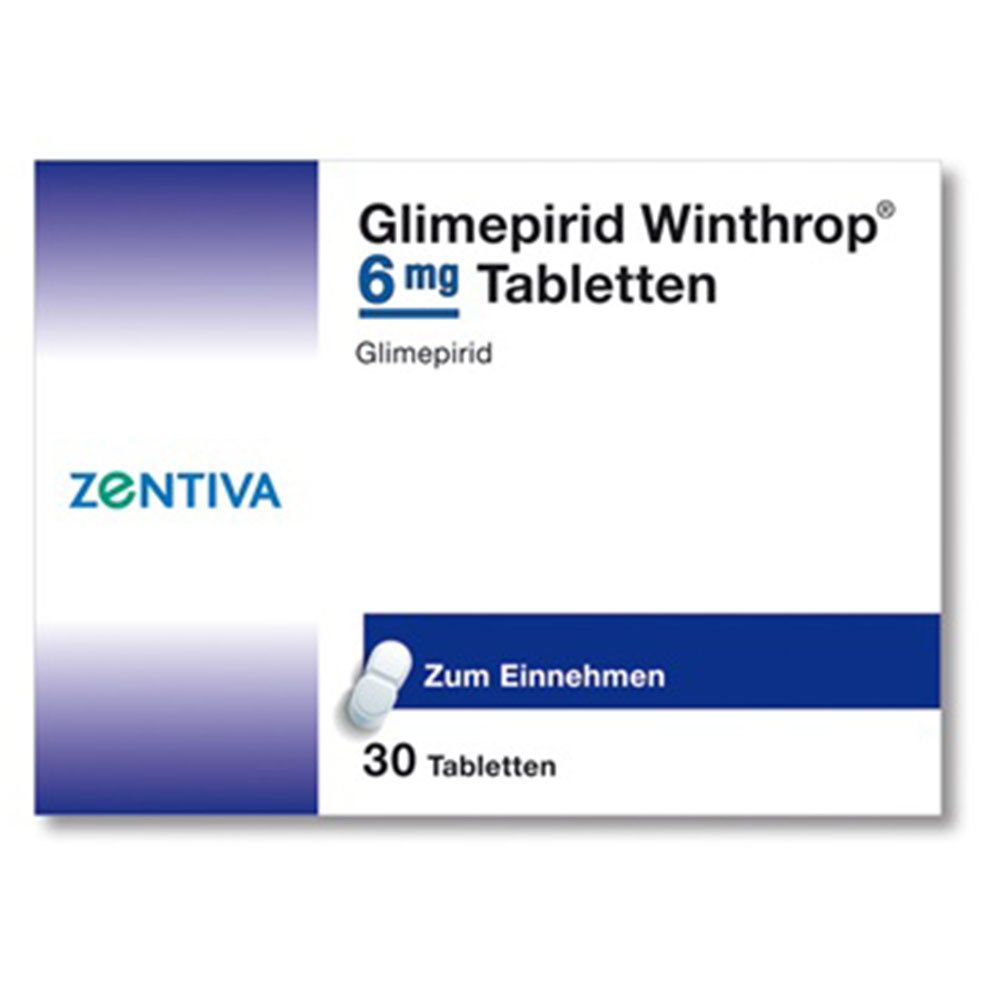 Glimepirid Winthrop® 6 mg