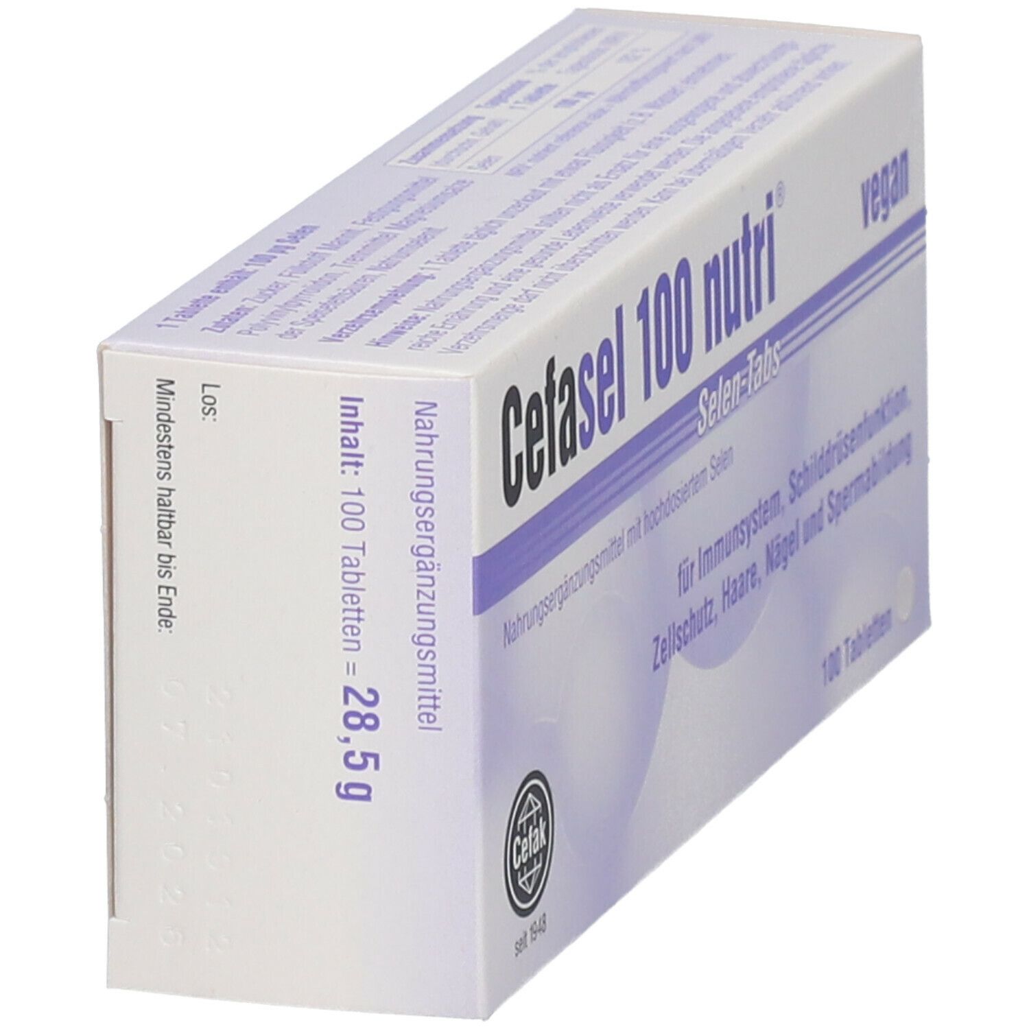 Cefasel 100 nutri Selen-Tabs St Tabletten