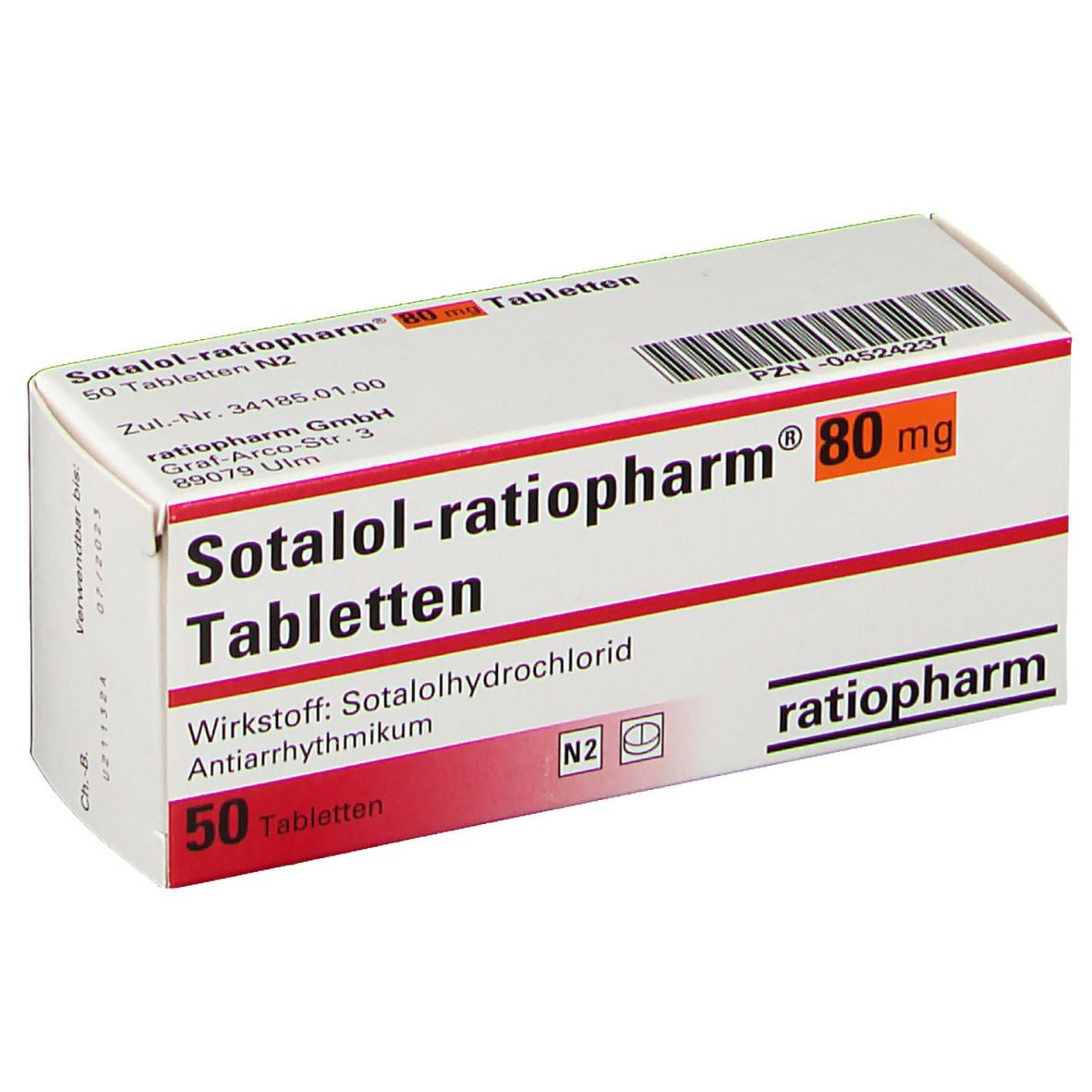 Sotalol-ratiopharm® 80 mg