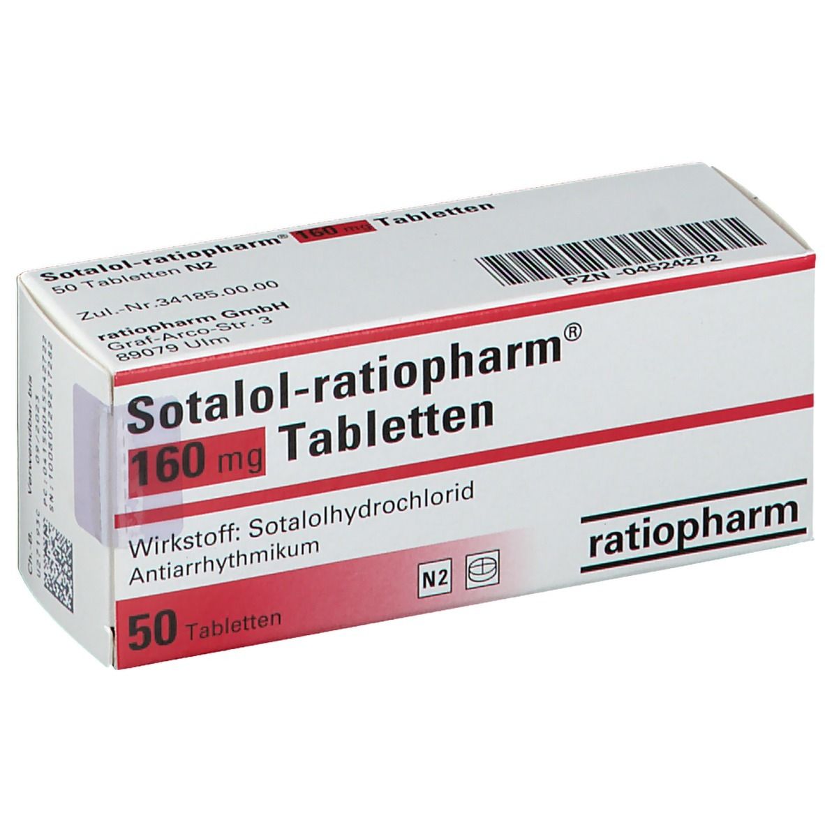 Sotalol-ratiopharm® 160 mg