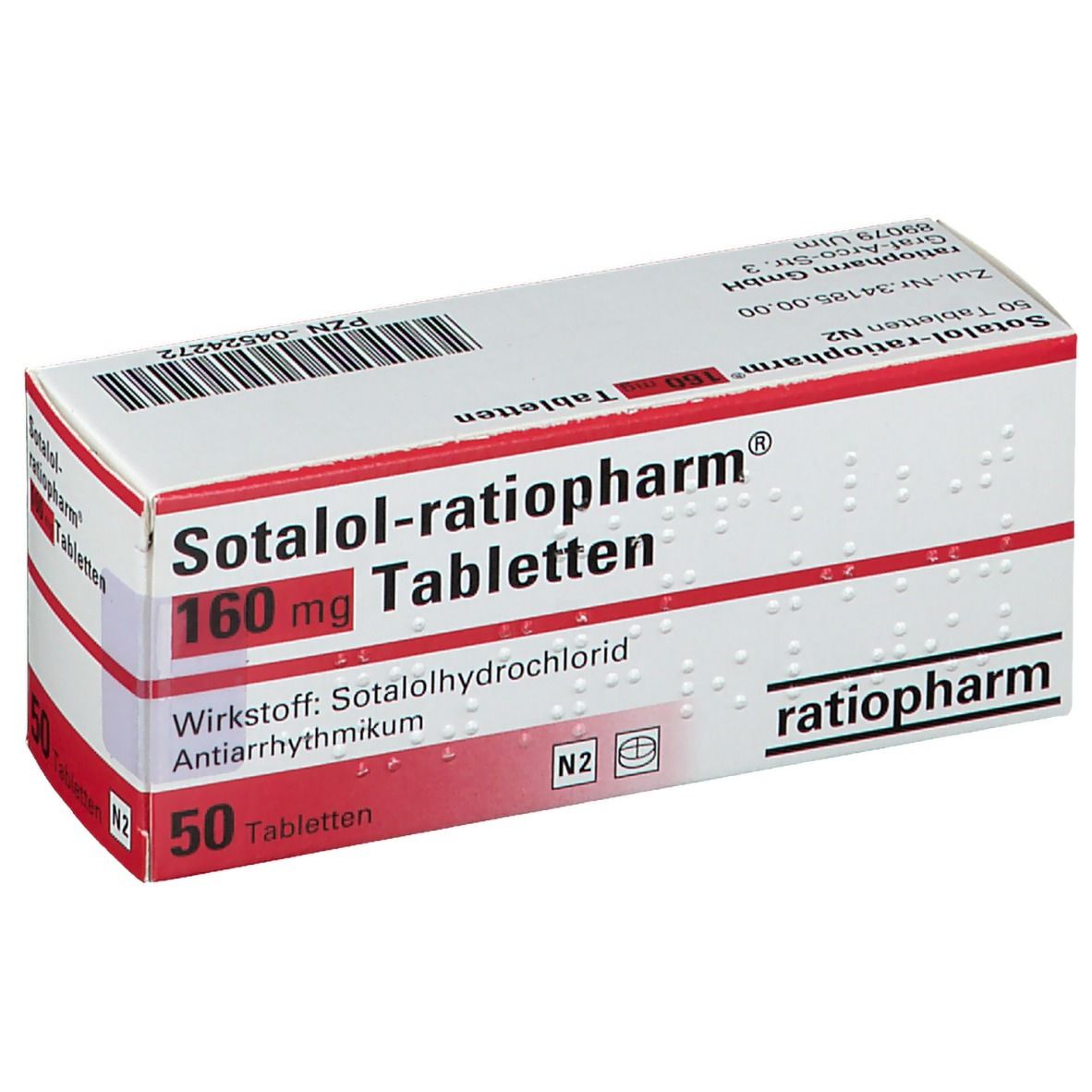 Sotalol-ratiopharm® 160 mg