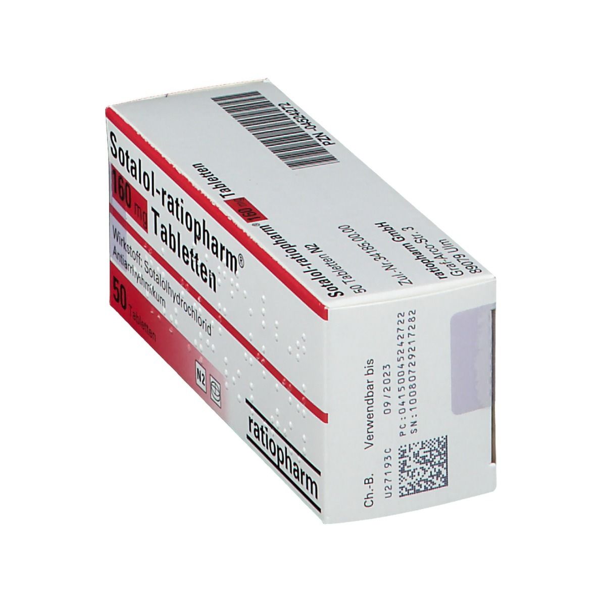 Sotalol-ratiopharm® 160 mg