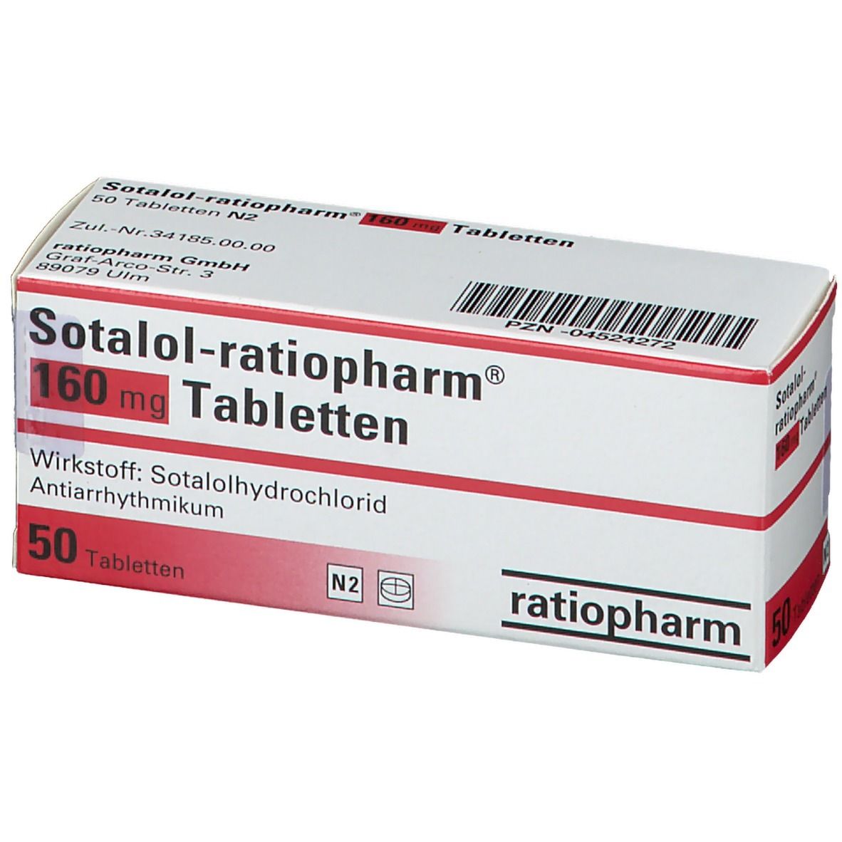 Sotalol-ratiopharm® 160 mg