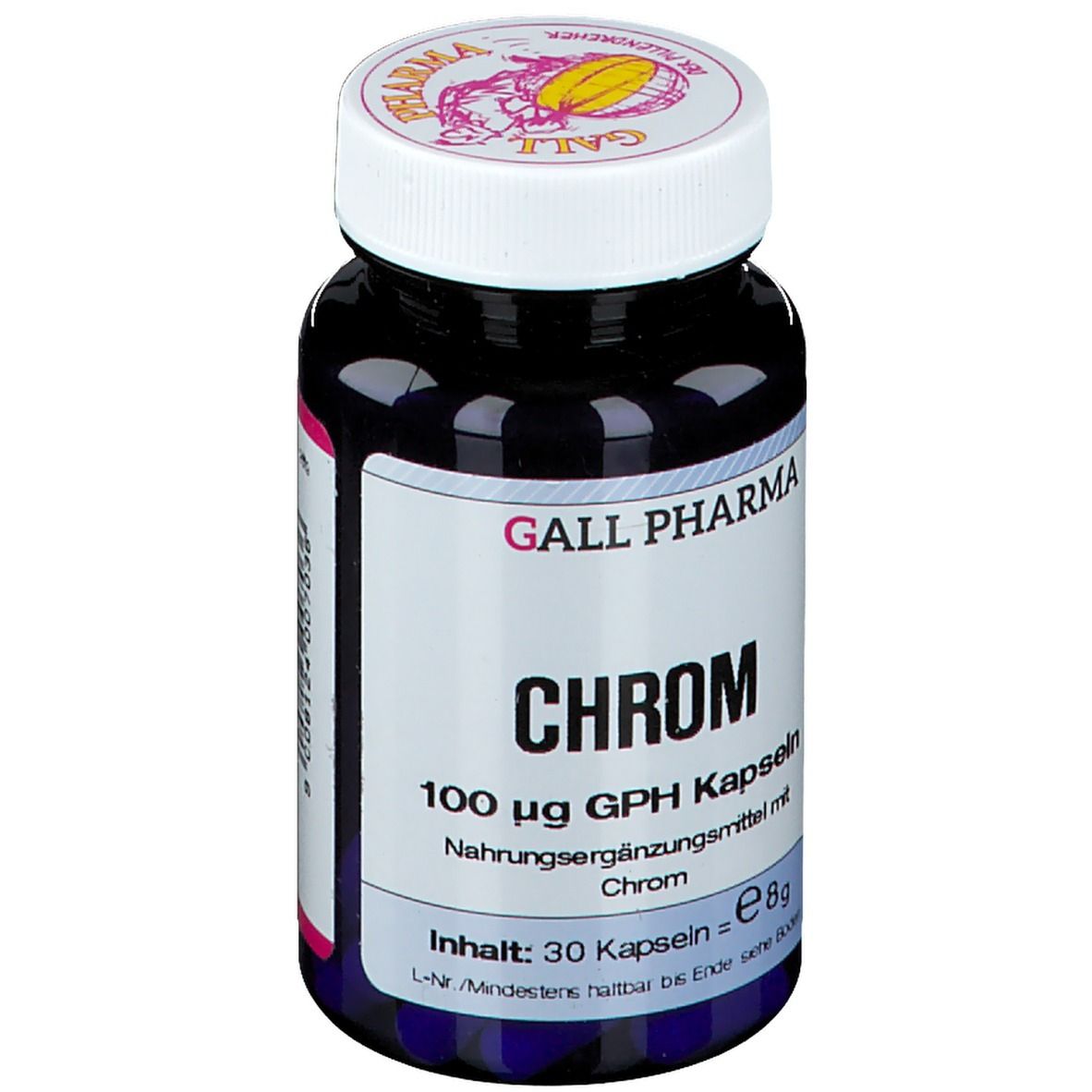 GALL PHARMA Chrom 100 µg GPH Kapseln