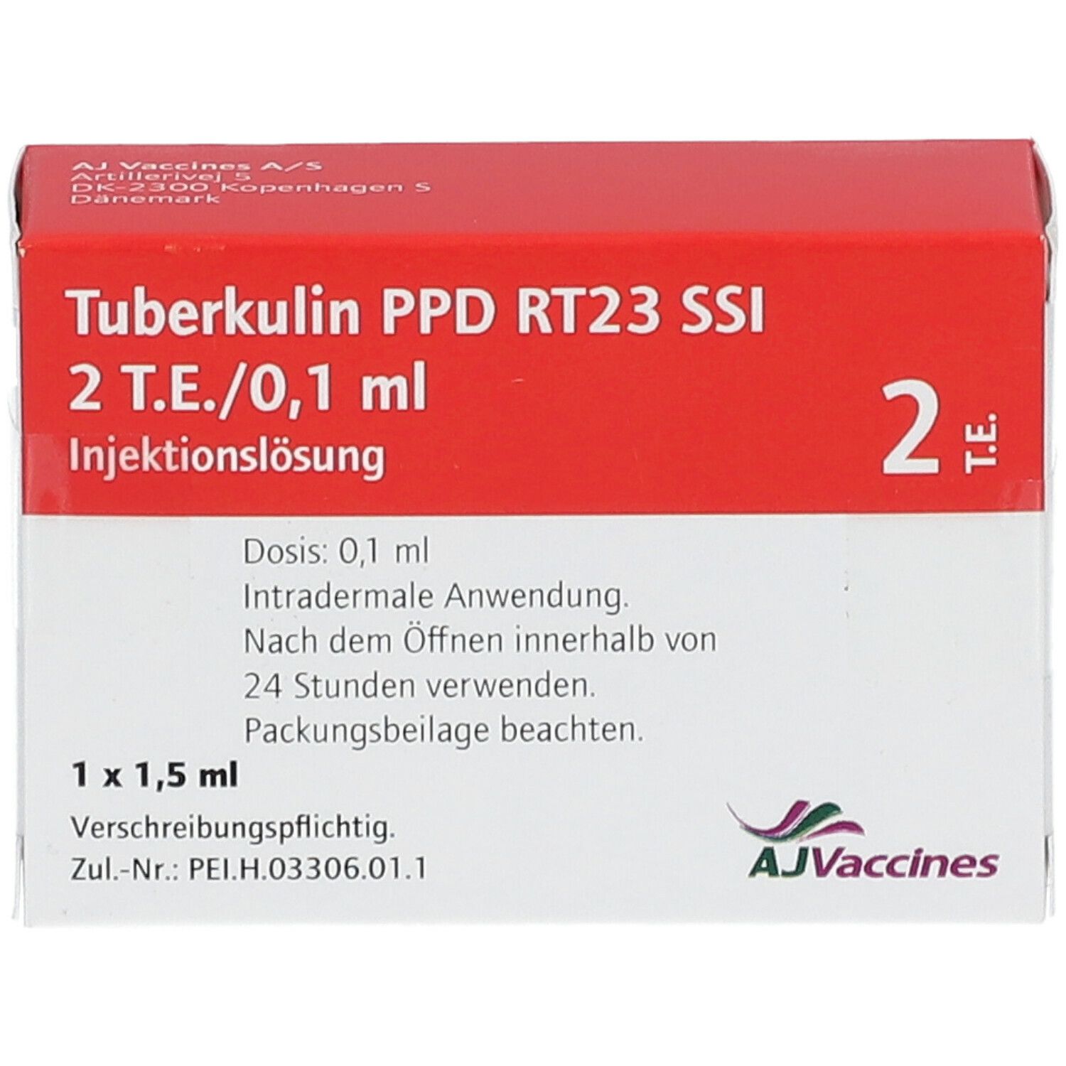Tuberkulin Ppd Rt23 Ssi 2 T.E.