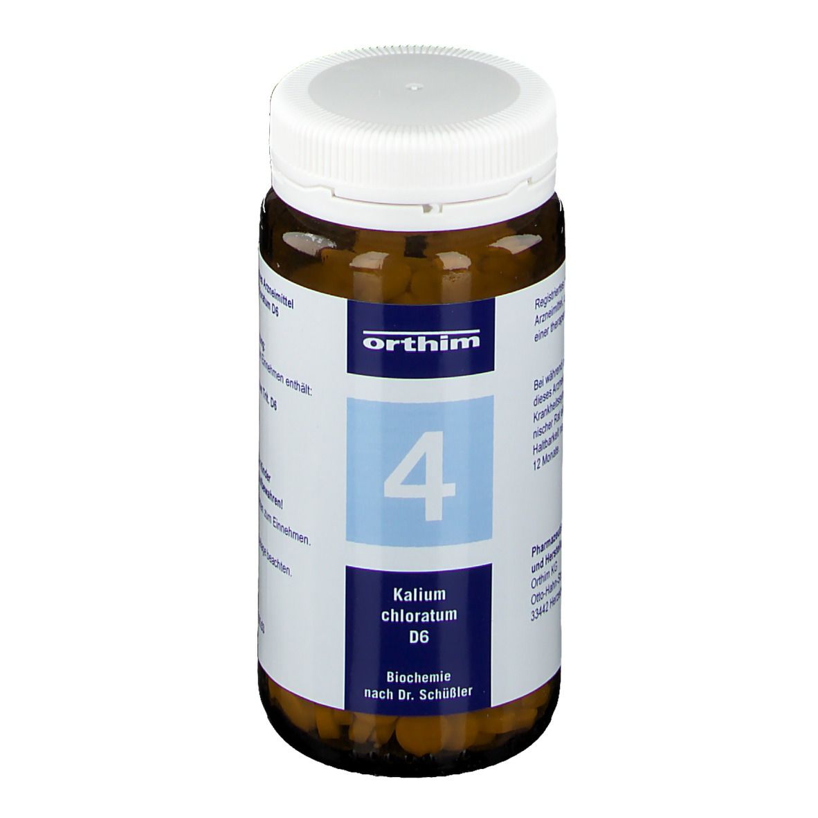 Biochemie orthim® Nr. 4 Kalium chloratum D6