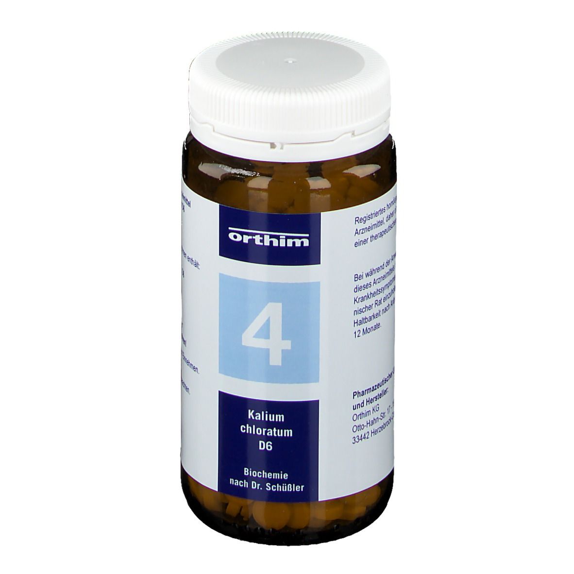 Biochemie orthim® Nr. 4 Kalium chloratum D6
