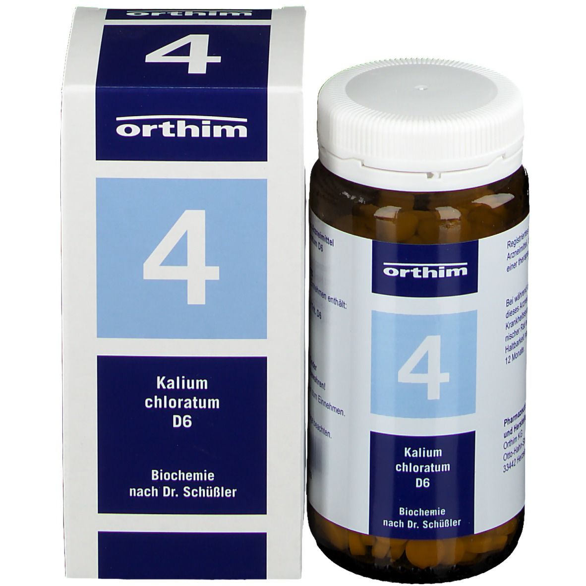 Biochemie orthim® Nr. 4 Kalium chloratum D6