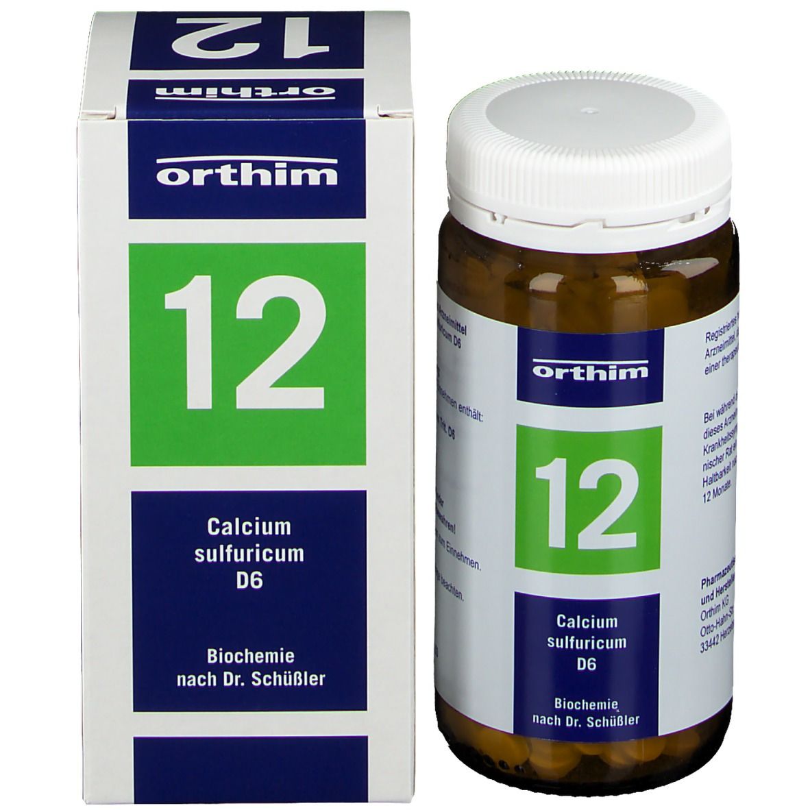 Biochemie orthim® Nr. 12 Calcium sulfuricum D6