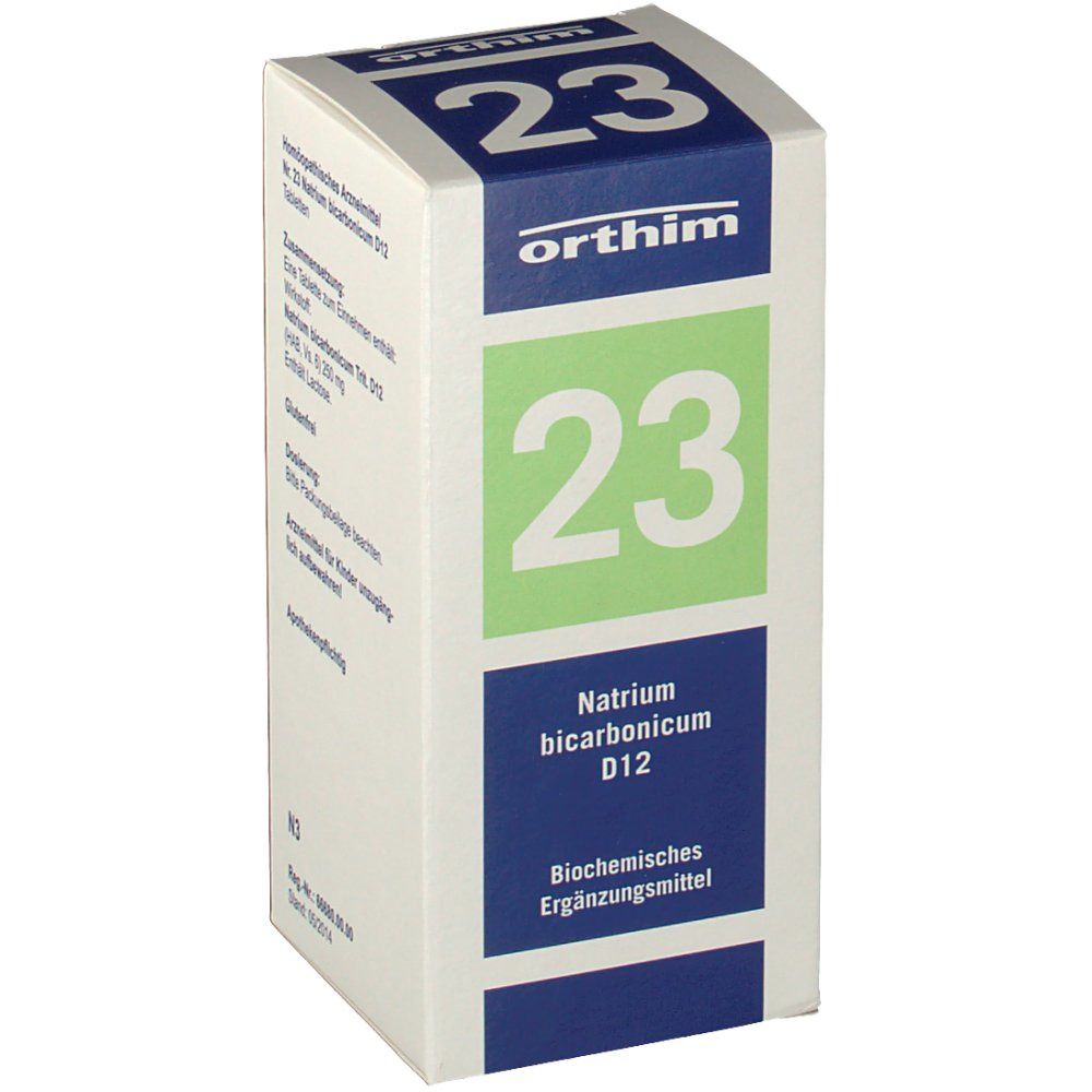Biochemie orthim® Nr. 23 Natrium bicarbonicum D12