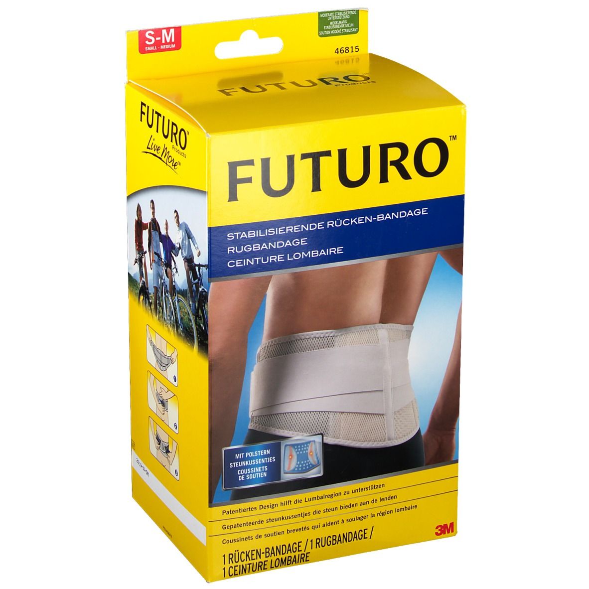 FUTURO™ stabilisierende Rücken-Bandage S-M