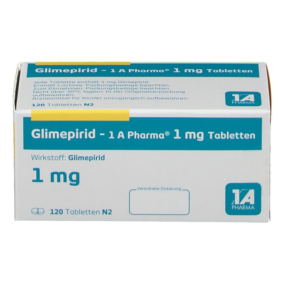 Glimepirid 1A Pharma® 1Mg