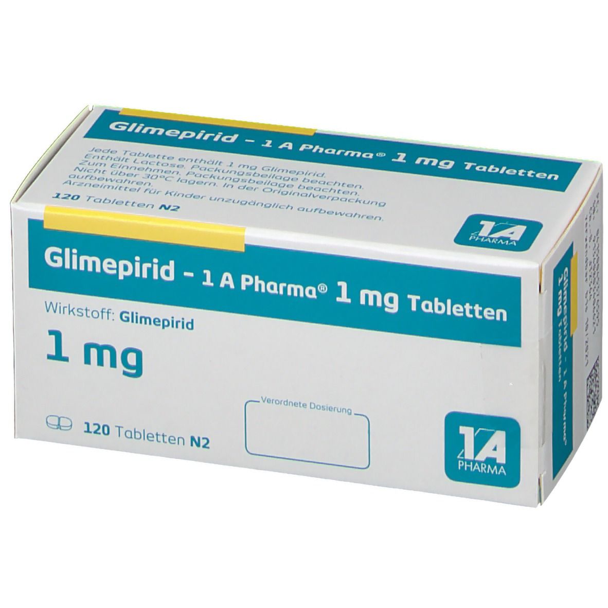 Glimepirid 1A Pharma® 1Mg