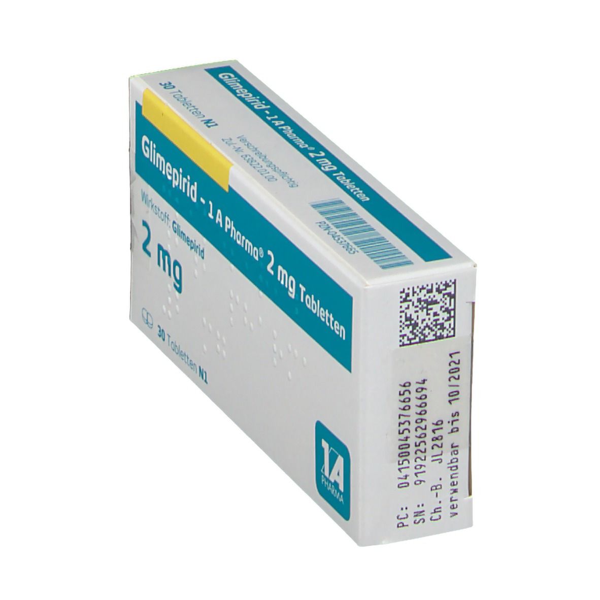 Glimepirid 1A Pharma® 2Mg