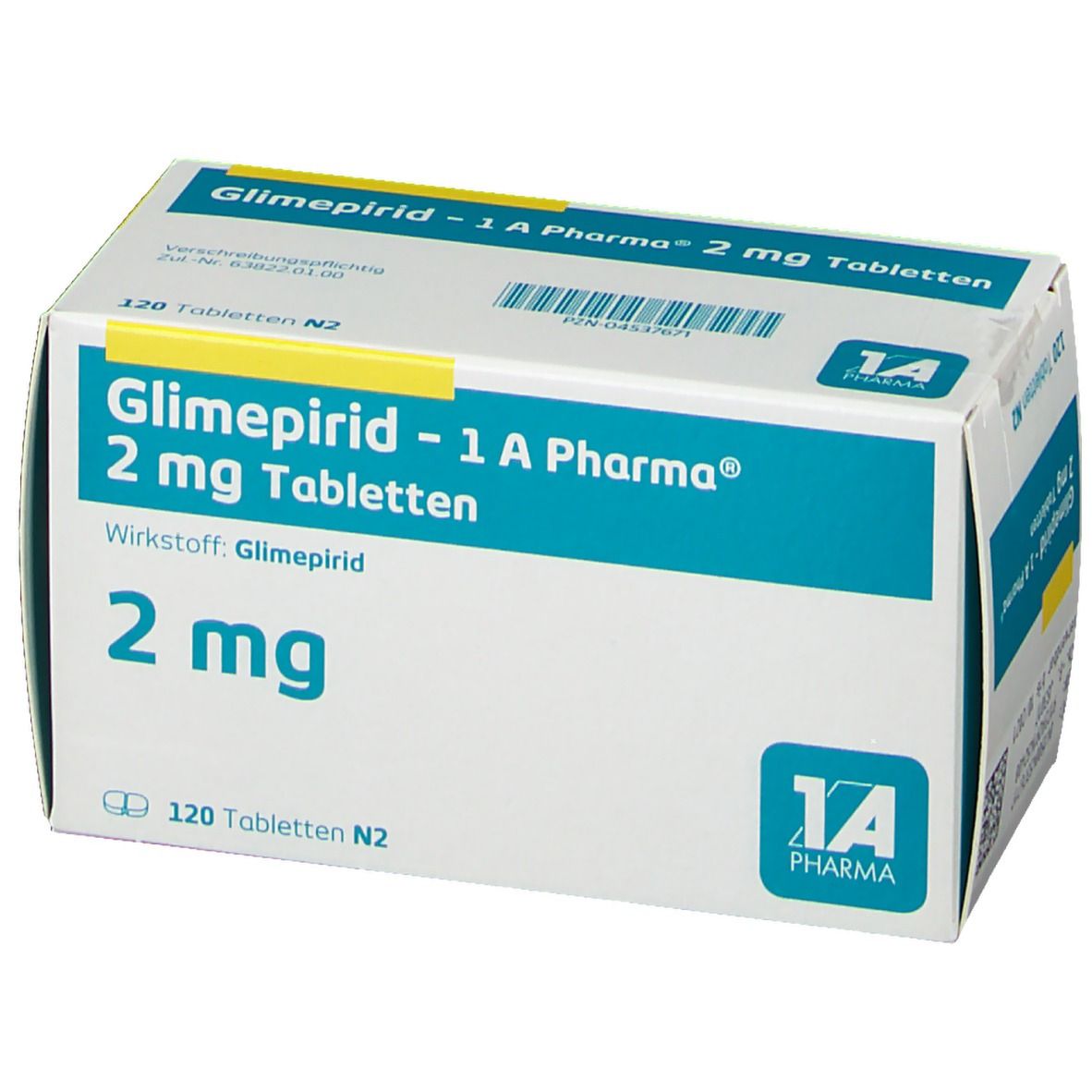 Glimepirid 1A Pharma® 2Mg