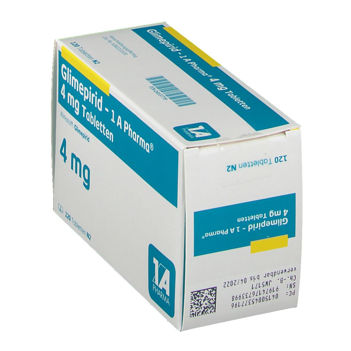 Glimepirid 1A Pharma® 4Mg