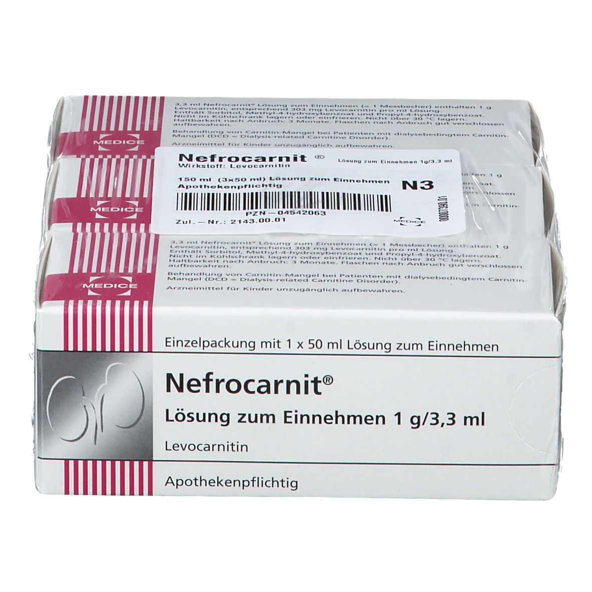 Nefrocarnit Lösung zum Einnehmen 150 ml