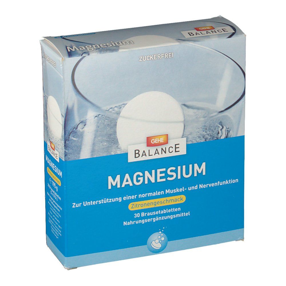 GEHE BALANCE Magnesium 375 mg Zitronengeschmack