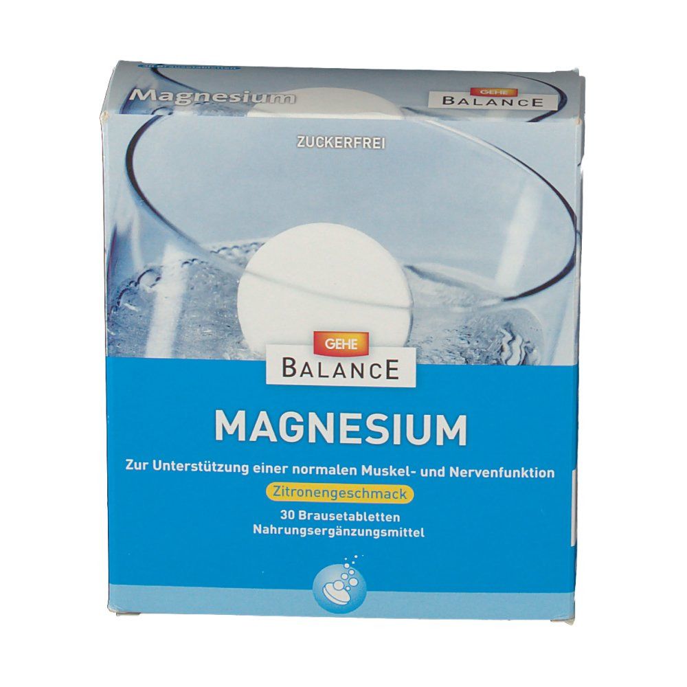 GEHE BALANCE Magnesium 375 mg Zitronengeschmack