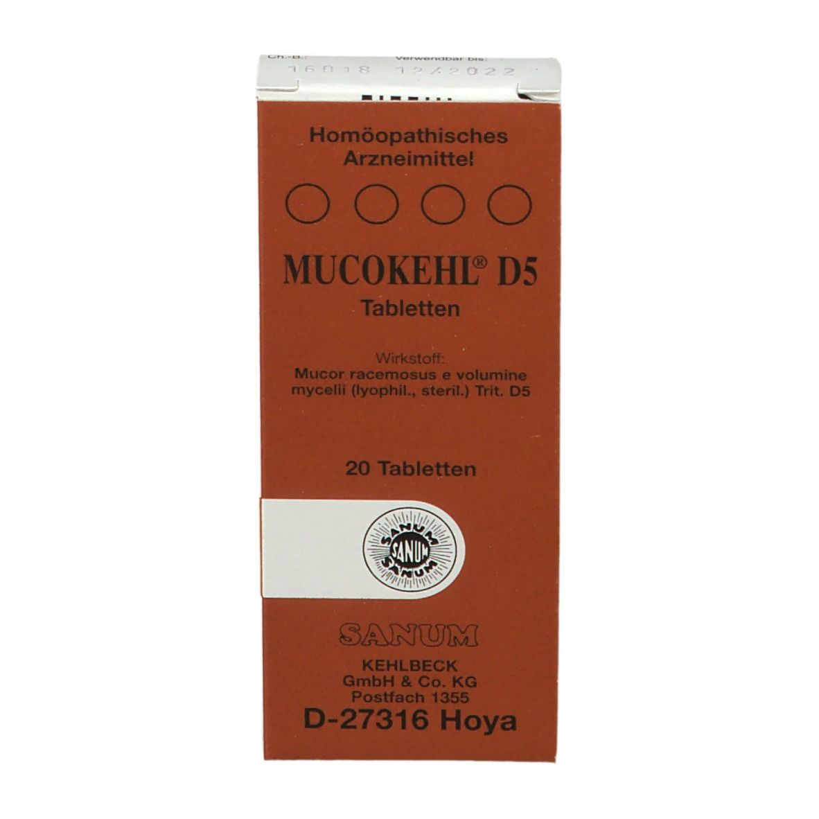 Mucokehl® D5 Tabletten