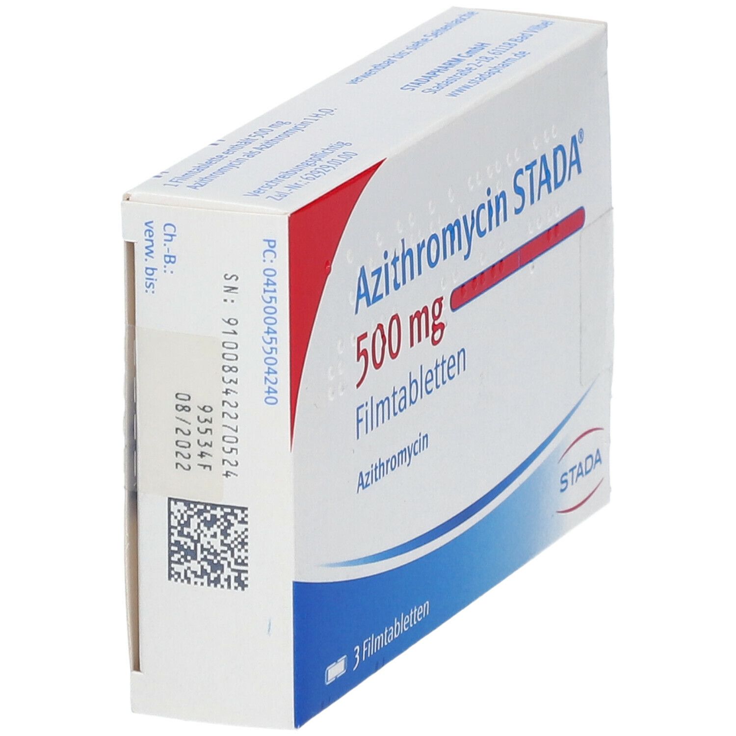 Azithromycin STADA 500 mg