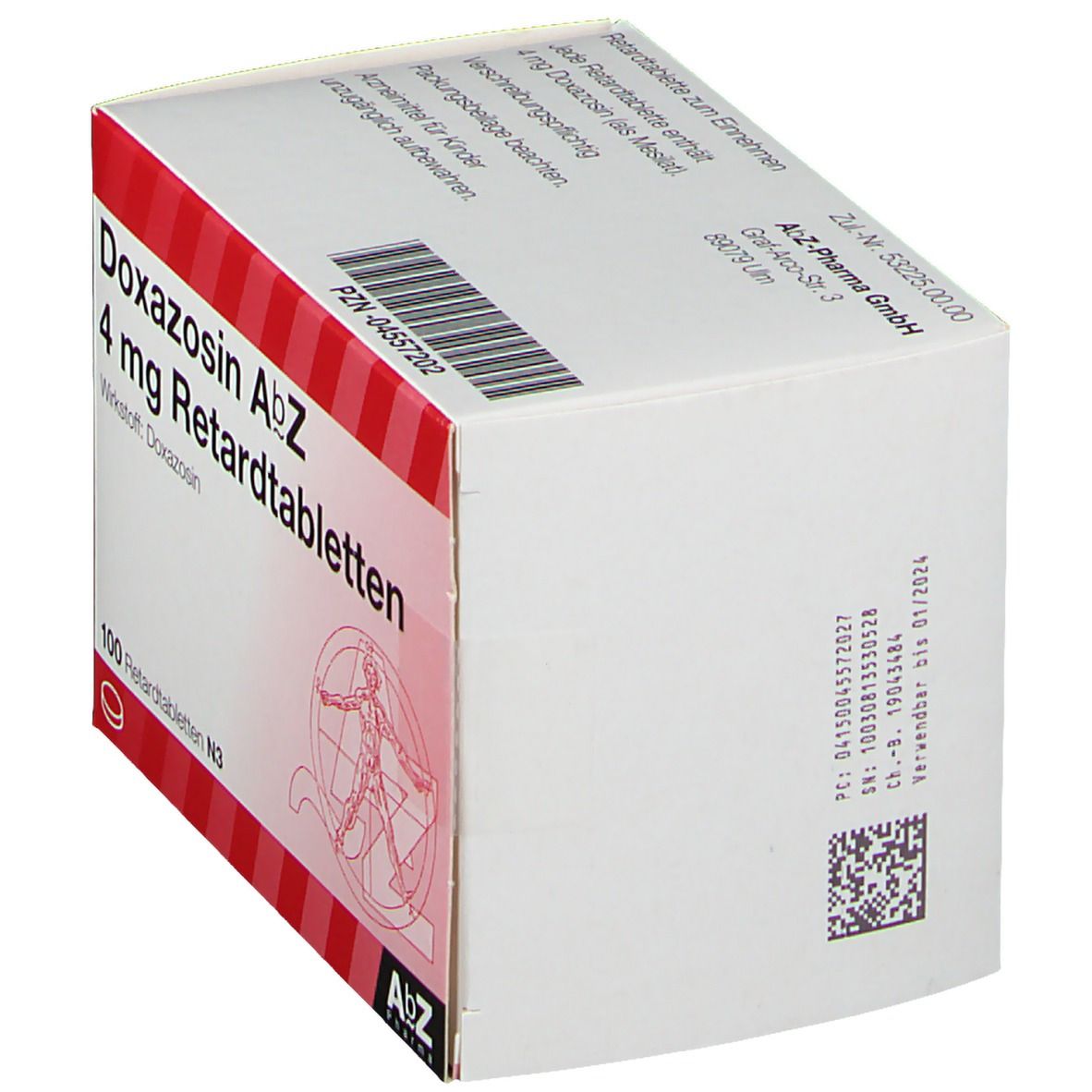 Doxazosin AbZ 4 mg retard Tabl. 100 St Retard-Tabletten