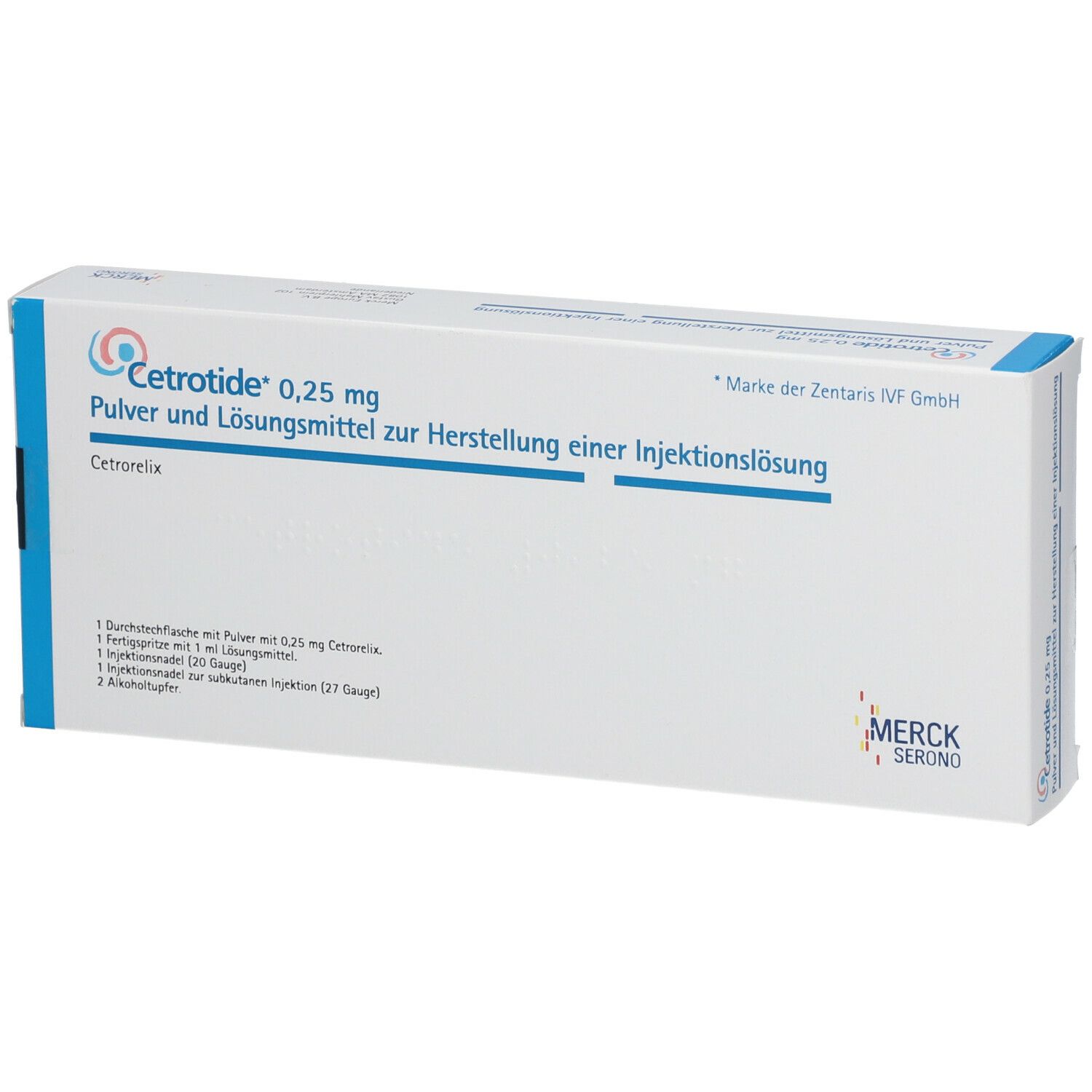 CETROTIDE 0,25 mg Plv.u.Lsm.z.H.e.Injektionslsg.