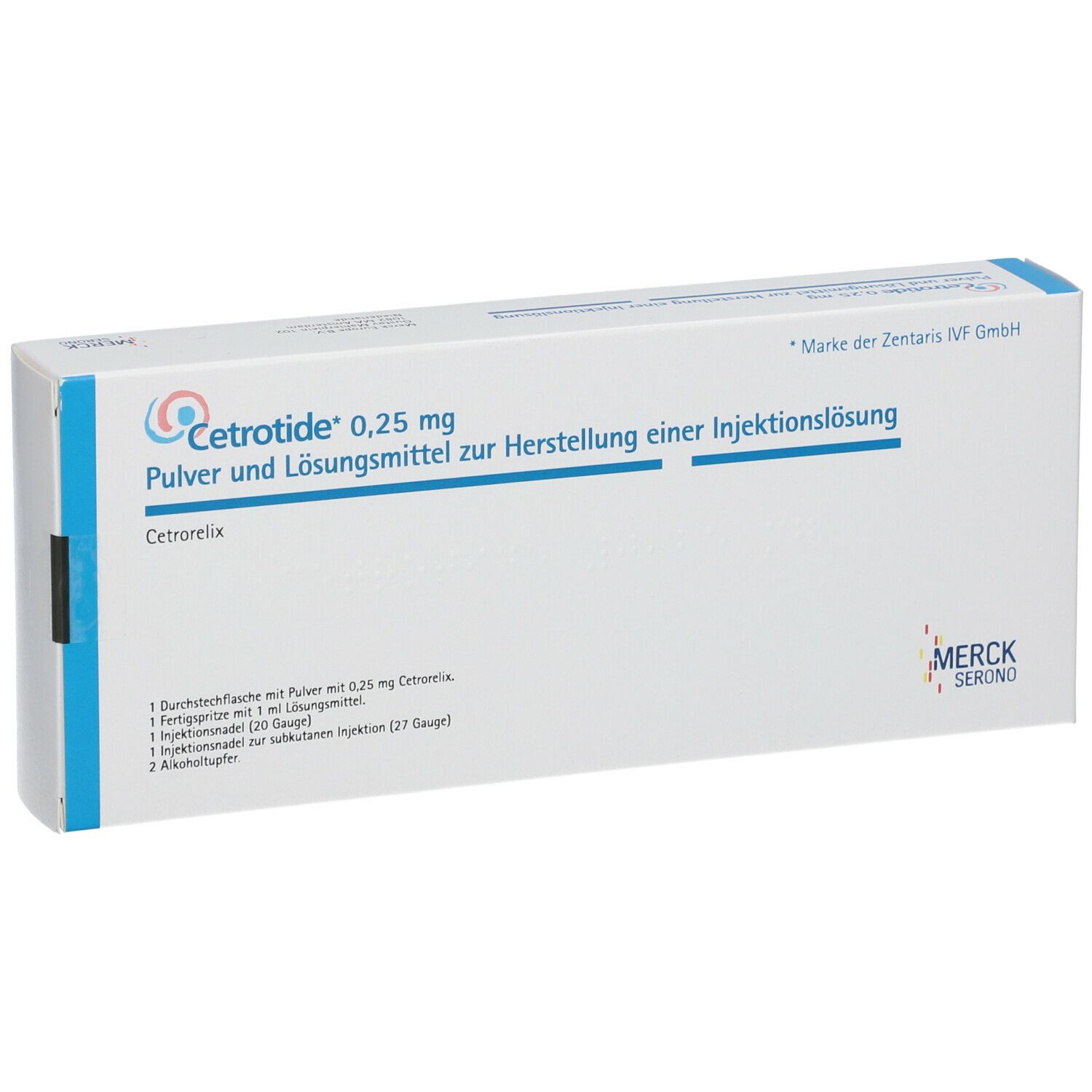 CETROTIDE 0,25 mg Plv.u.Lsm.z.H.e.Injektionslsg.