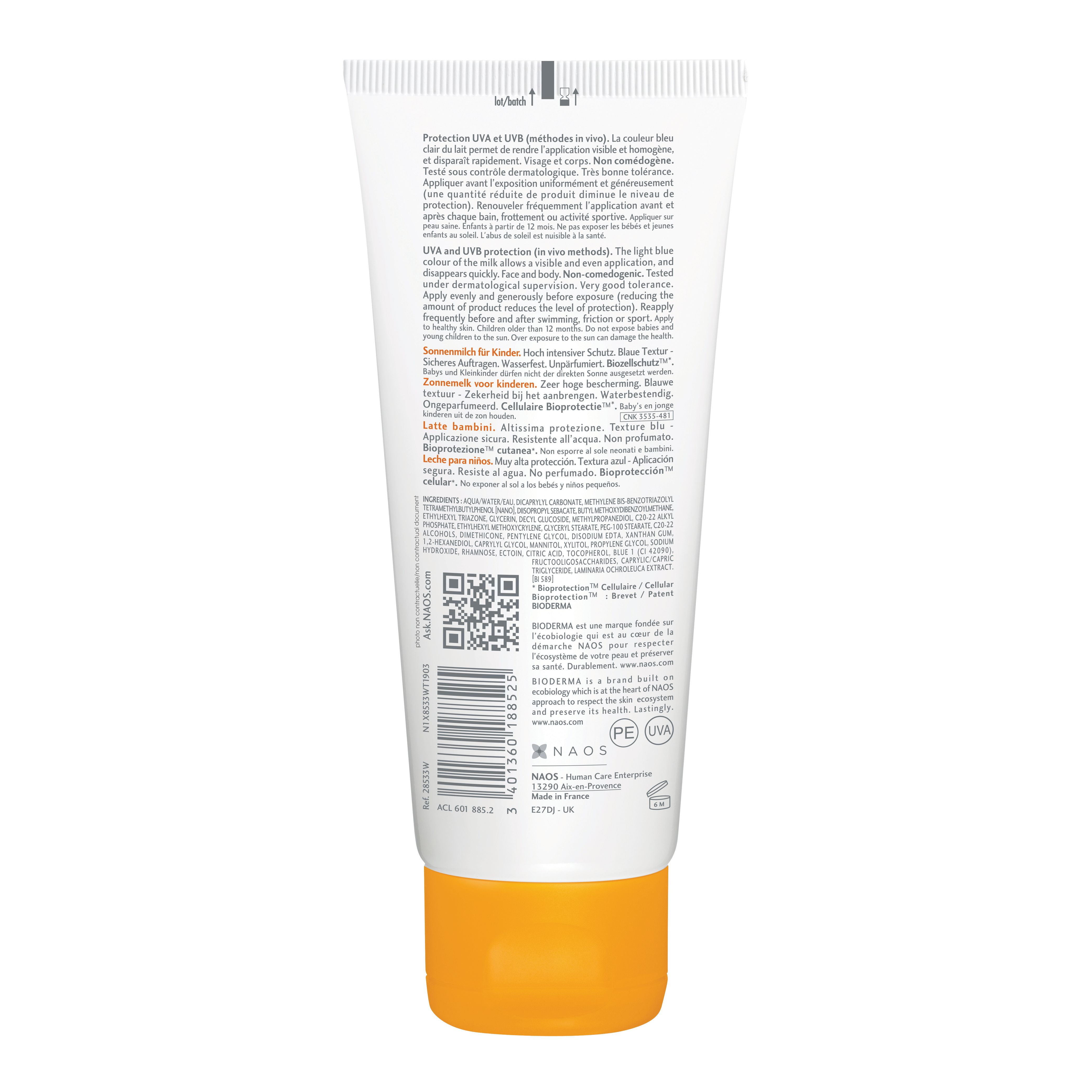 BIODERMA Photoderm Kid Lait SPF 50+ Sonnenschutzmilch