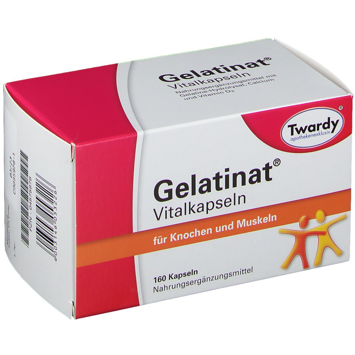 Gelatinat Vitalkapseln 160 St Kapseln