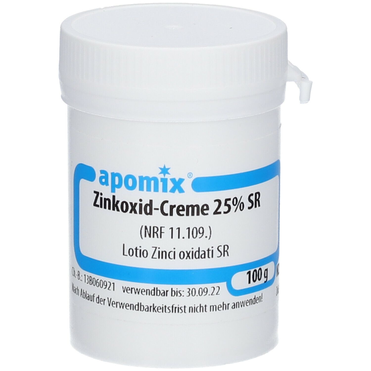 apomix® Zinkoxid-Creme 25% SR