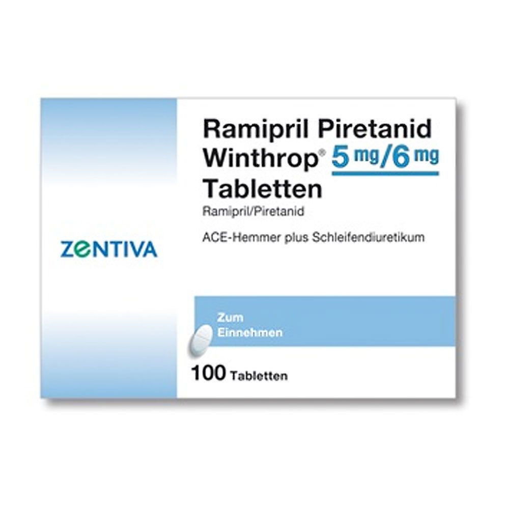 Ramipril Piretanid Winthrop® 5 mg/6 mg