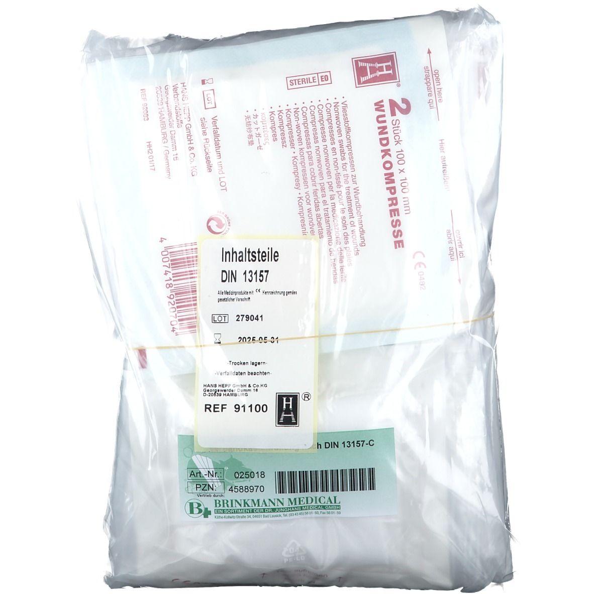 Verbandkasten Nachfüllset für sterile Produkte 13157-C 1 St - SHOP APOTHEKE