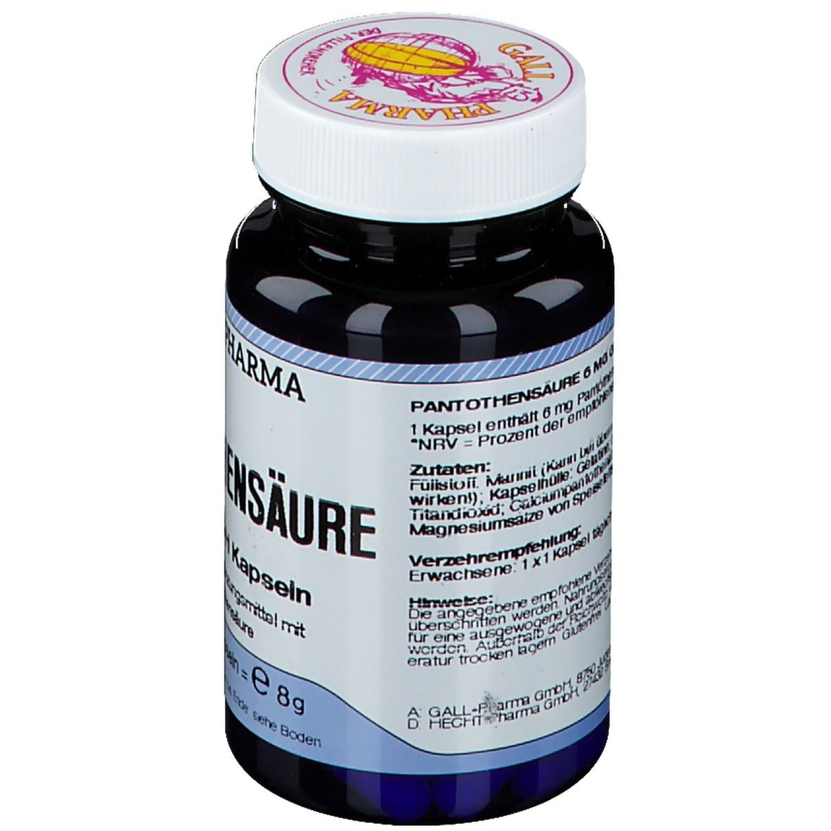 GALL PHARMA Pantothensäure 6 mg