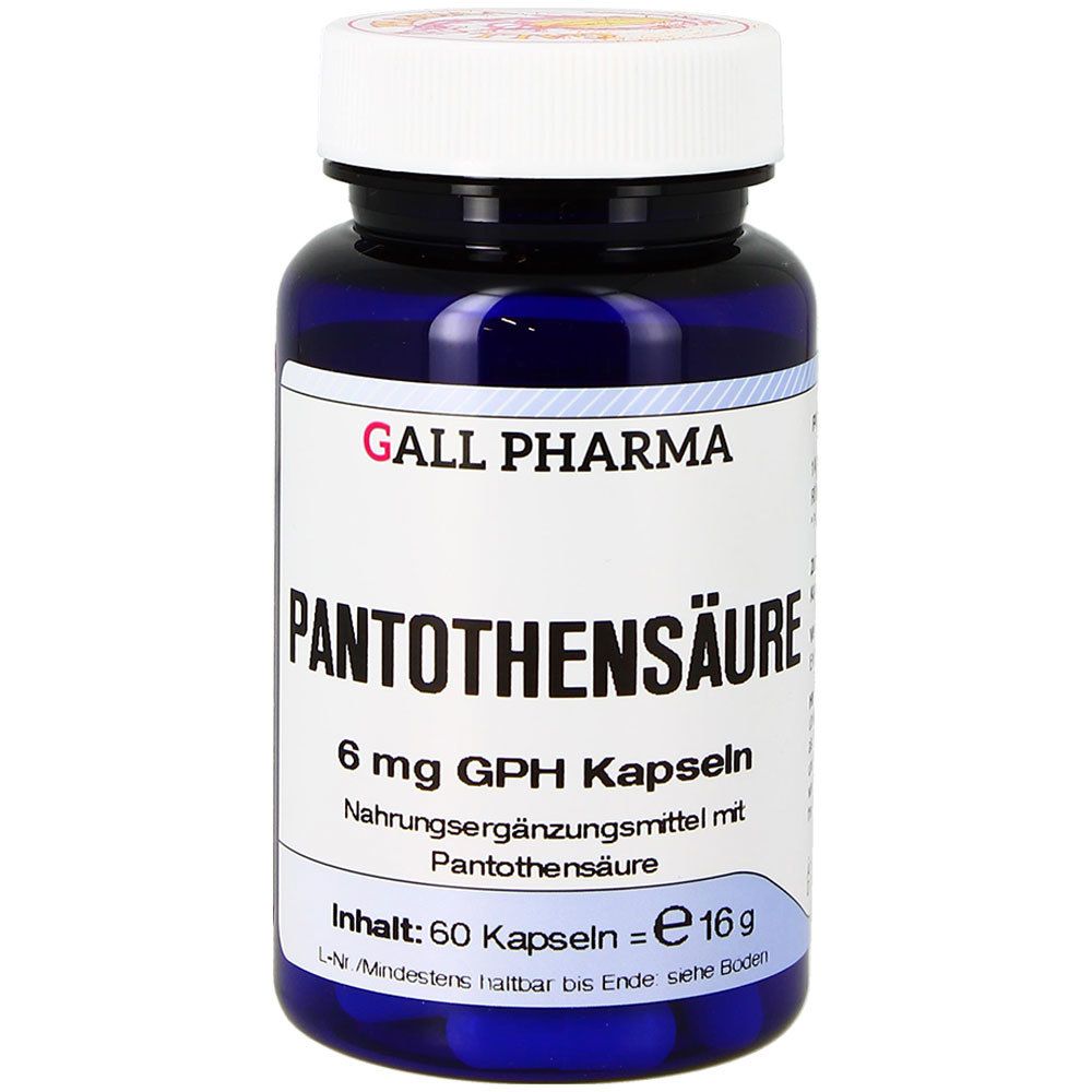 Gall Pharma Pantothensäure 6 mg