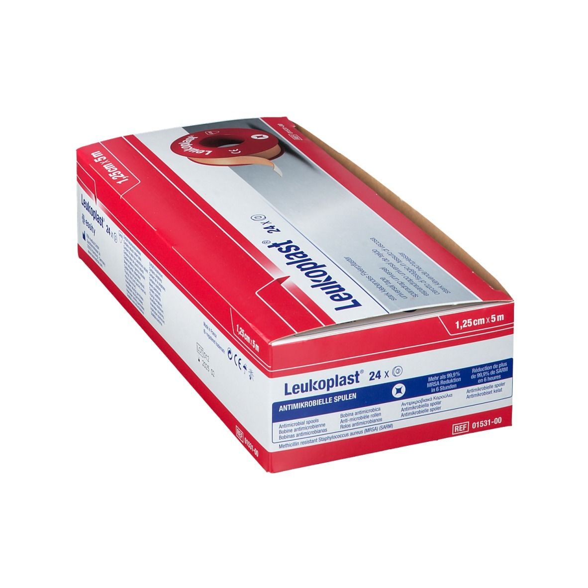 Leukoplast® 1,25 cm x 5 m 24 St - Shop Apotheke 