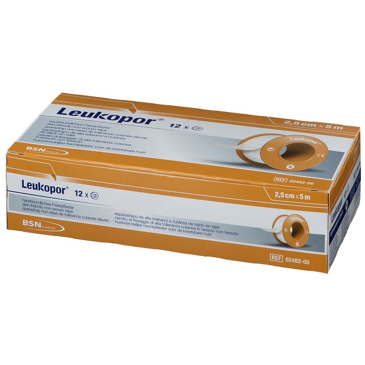Leukopor® 2,5 cm x 5 m 12 St - SHOP APOTHEKE