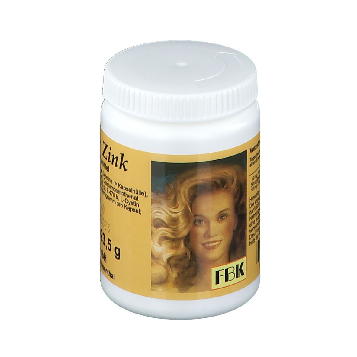 Biotin Plus Zink Haarkapseln