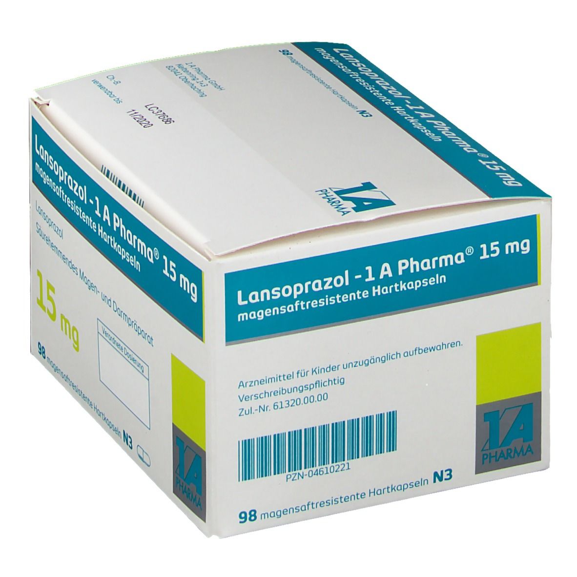 Lansoprazol 1A Pharma® 15Mg