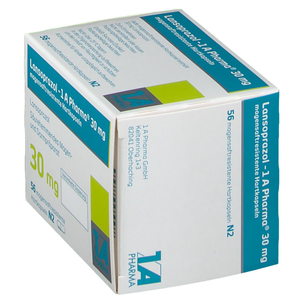 Lansoprazol-1A Pharma 30 mg magensaftres.Hartkaps. 56 St Magensaftresistente Hartkapseln