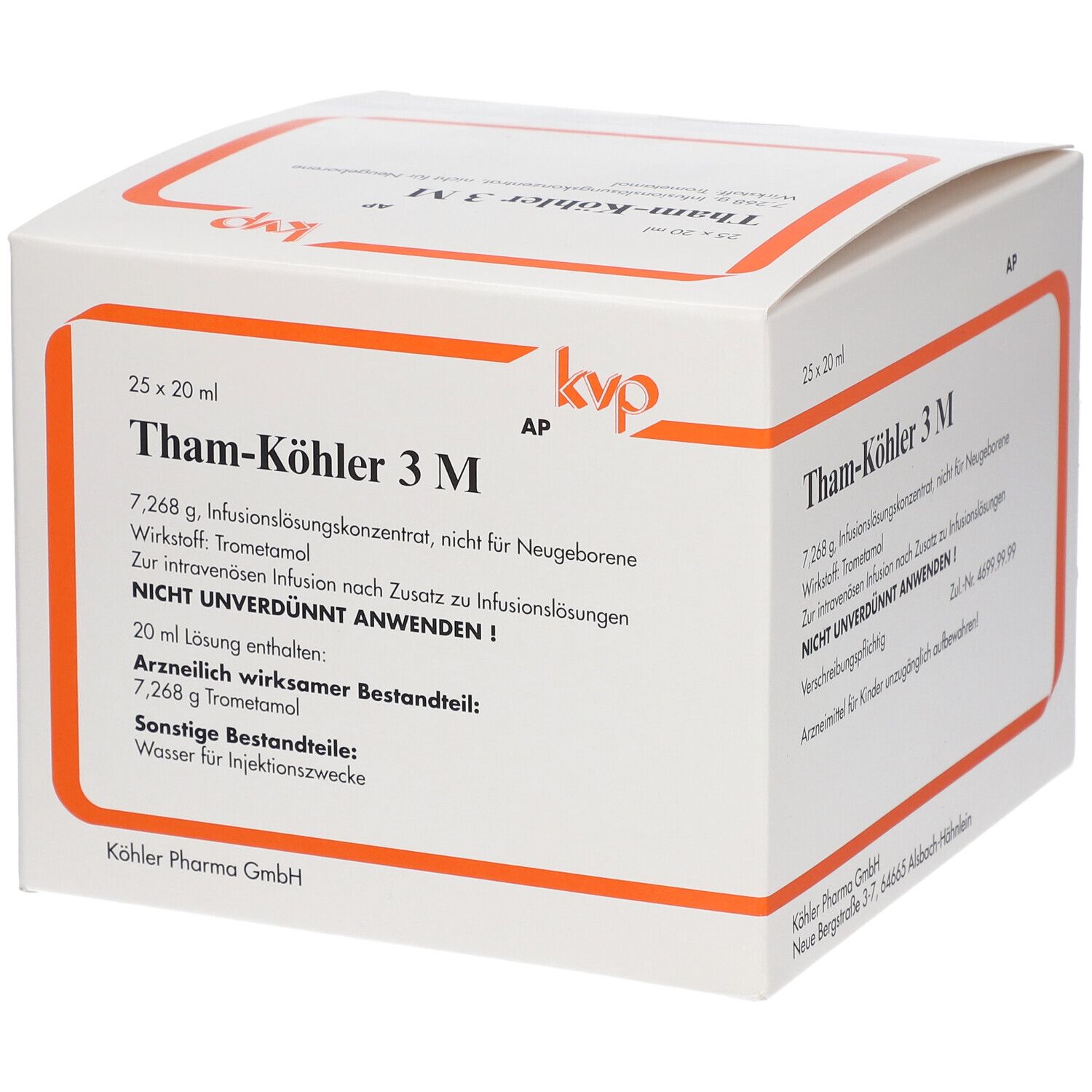 THAM KOEHLER 3 M Ampullen