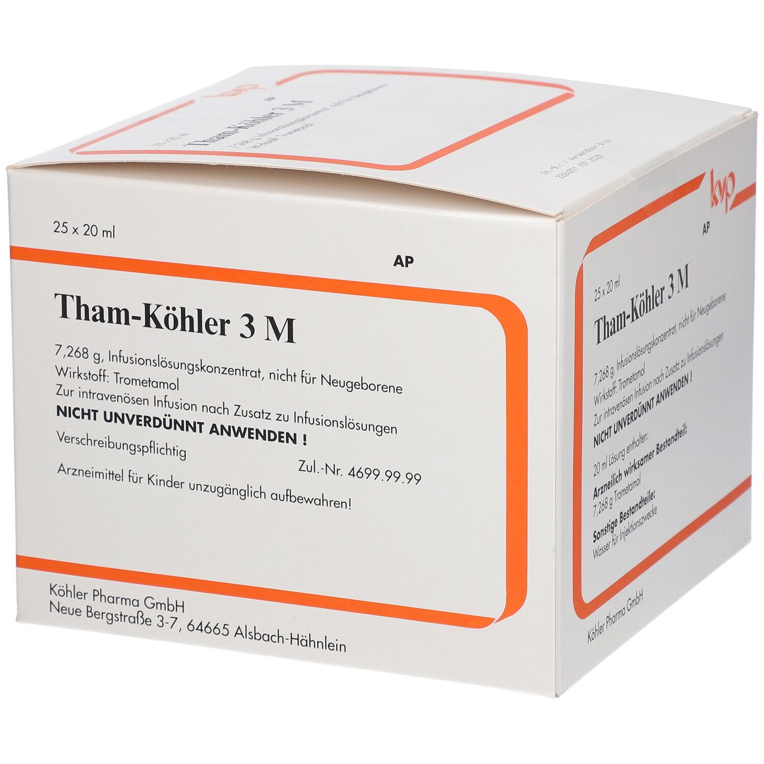 THAM KOEHLER 3 M Ampullen