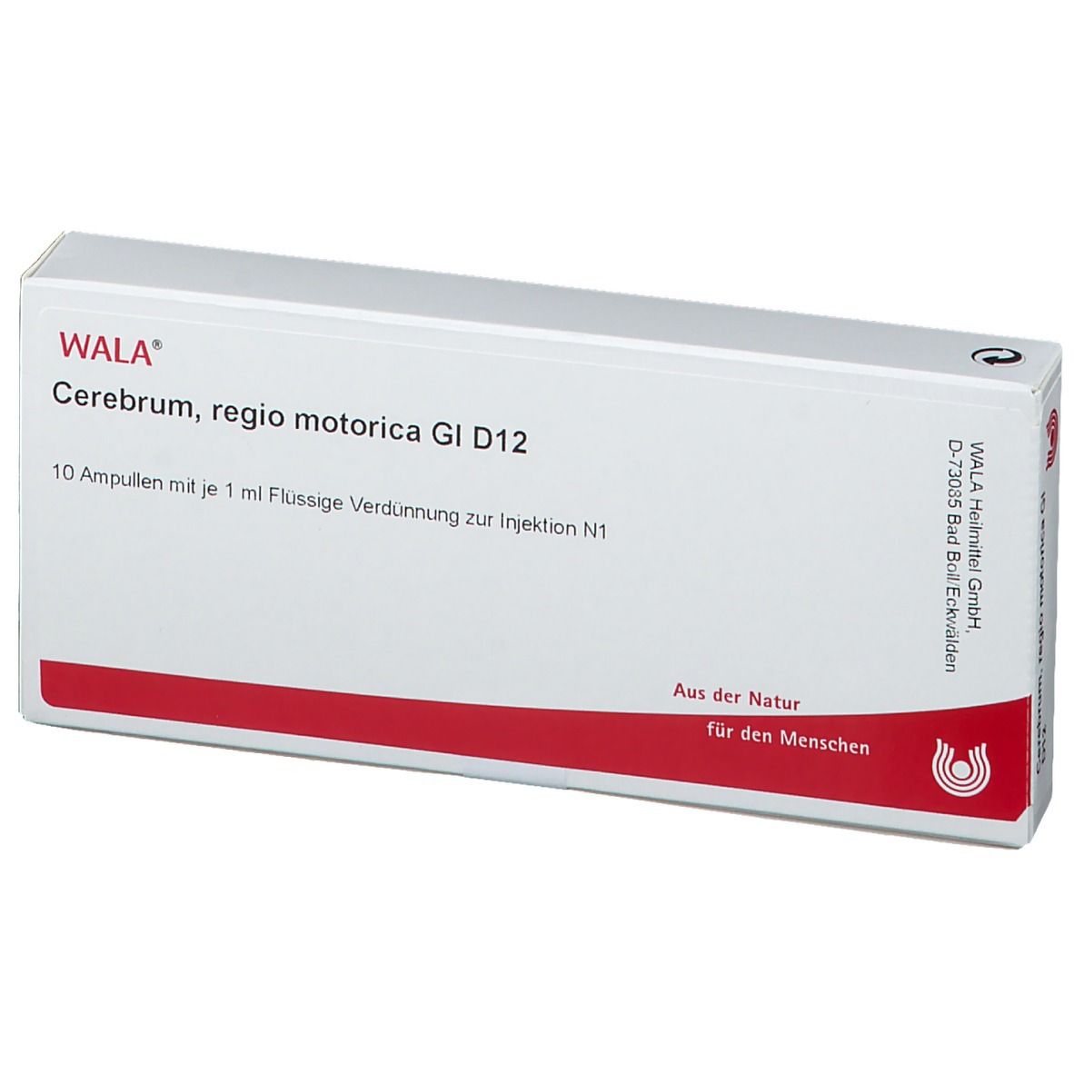 WALA® Cerebrum regio motorica Gl D 12