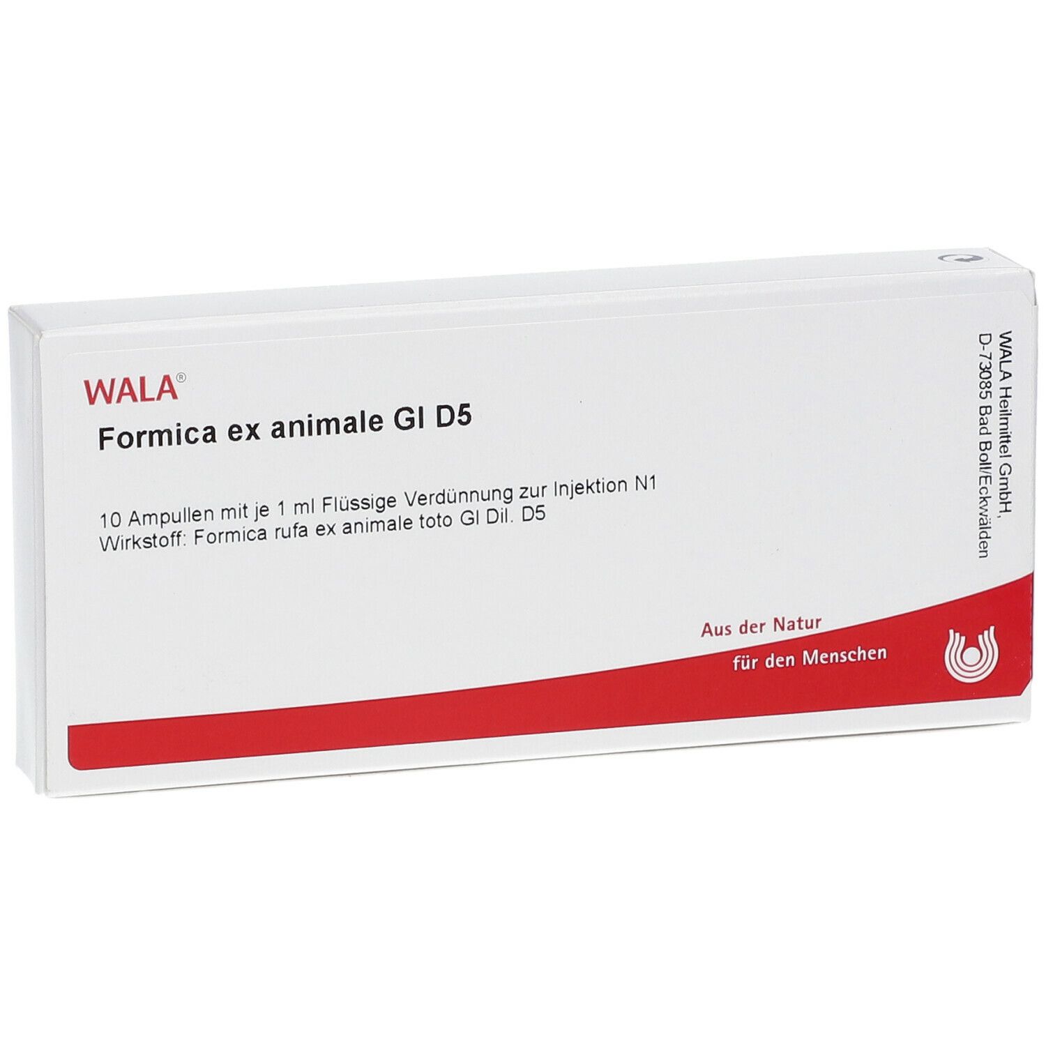 WALA® Formica Ex Animale Gl D 5 Amp.