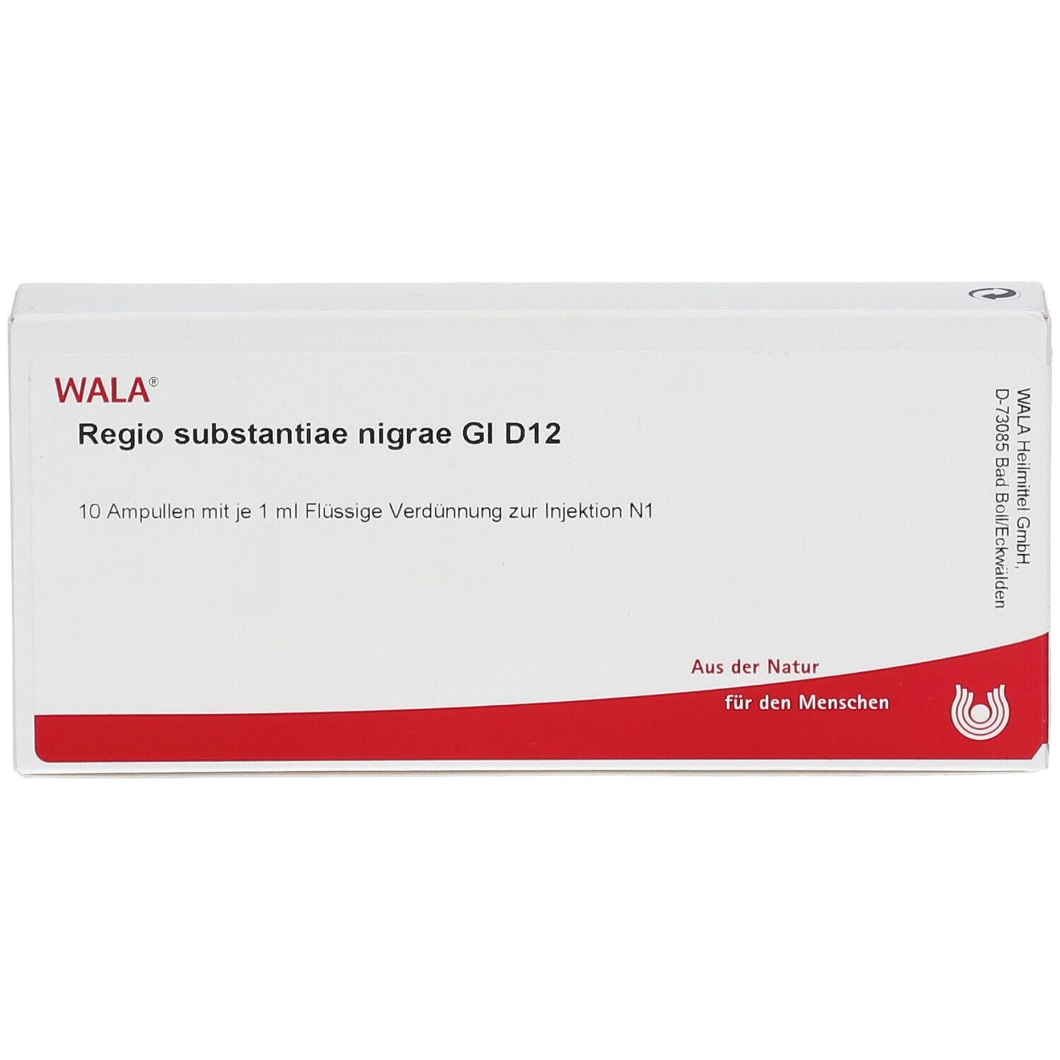 WALA® Regio substantiae nigrae Gl D 12