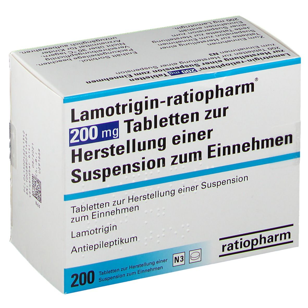 Lamotrigin-ratiopharm® 200 mg