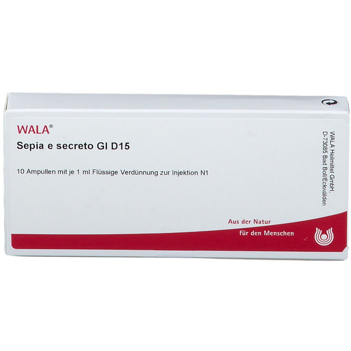 WALA® Sepia e secreto Gl D 15