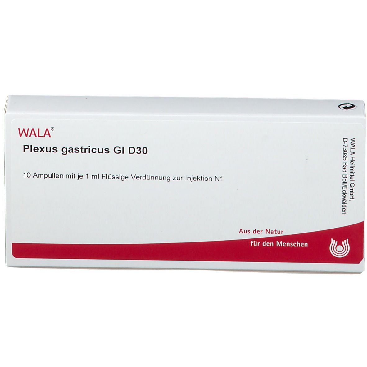 WALA® Plexus gastricus Gl D 30