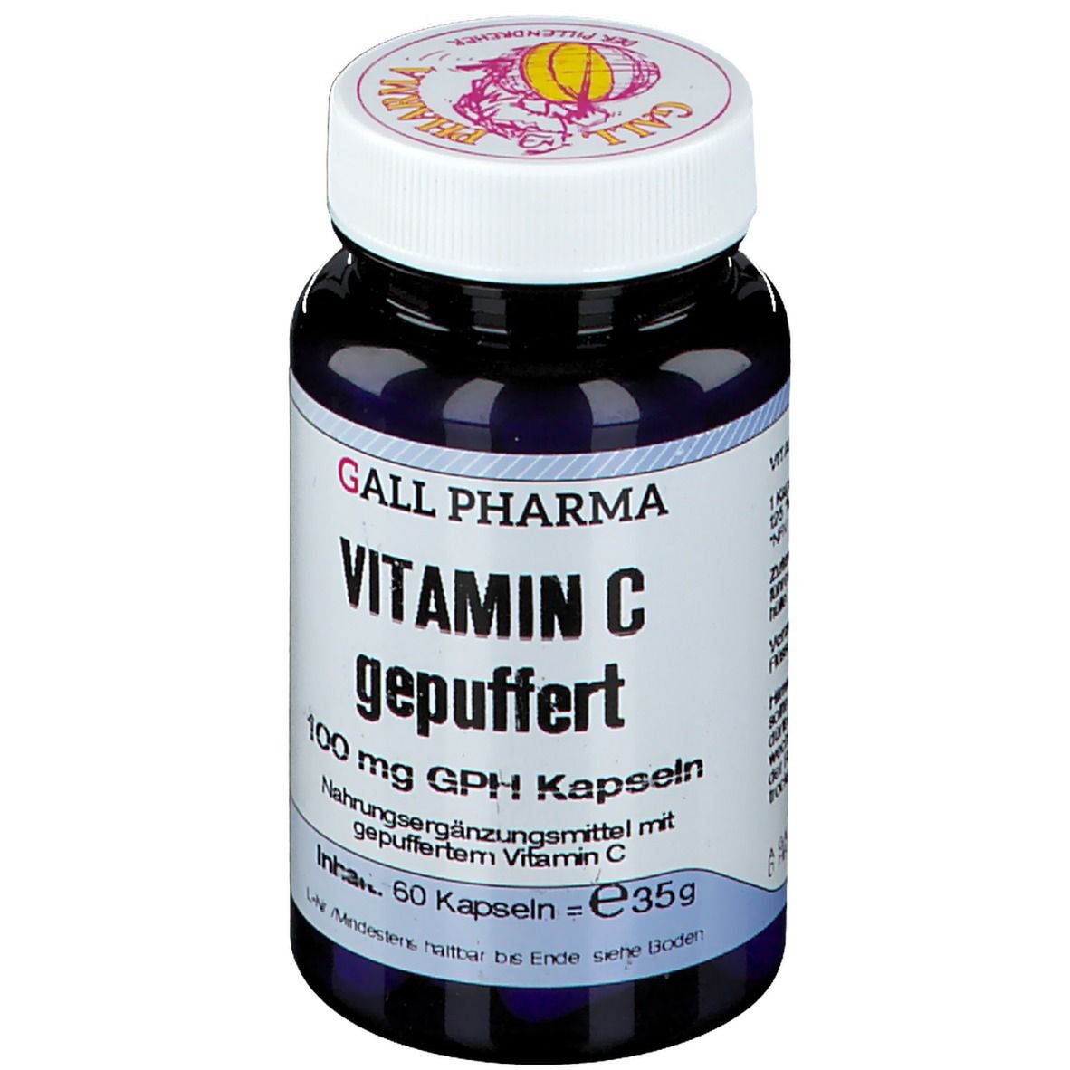 GALL PHARMA Vitamin C gepuffert 100 mg GPH Kapseln